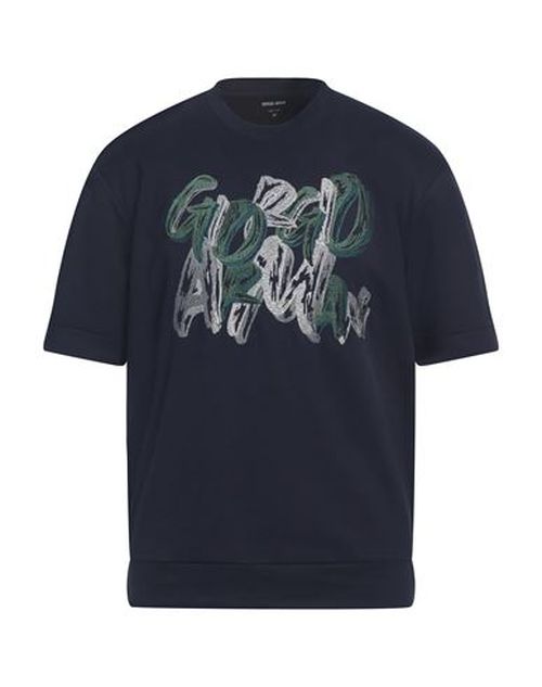 Man T-shirt Navy blue