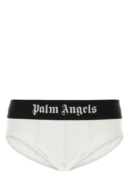 Stretch Cotton Brief — White