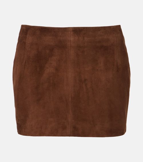 Avery suede miniskirt