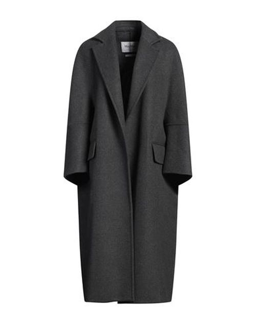 Max Mara Woman Coat Grey Size 4 Virgin Wool, Cashmere