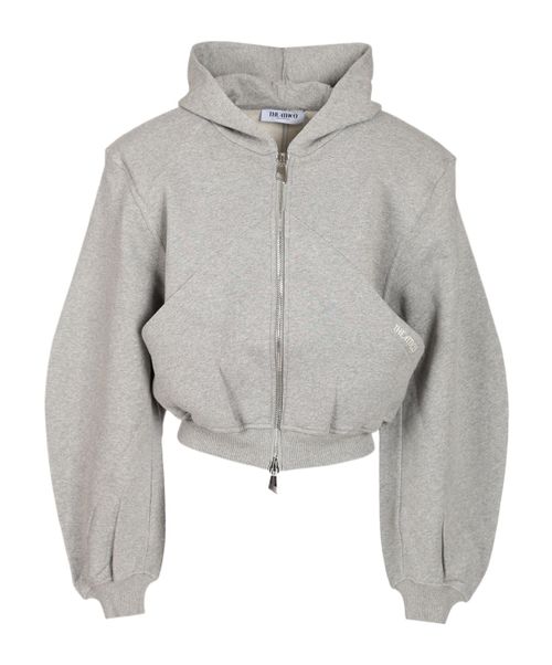 The Cropped Zip-Up Hoodie