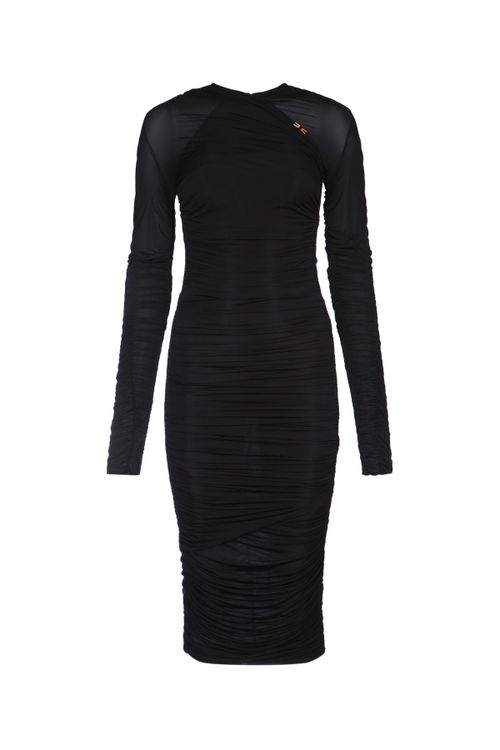 Midi Dress — Black