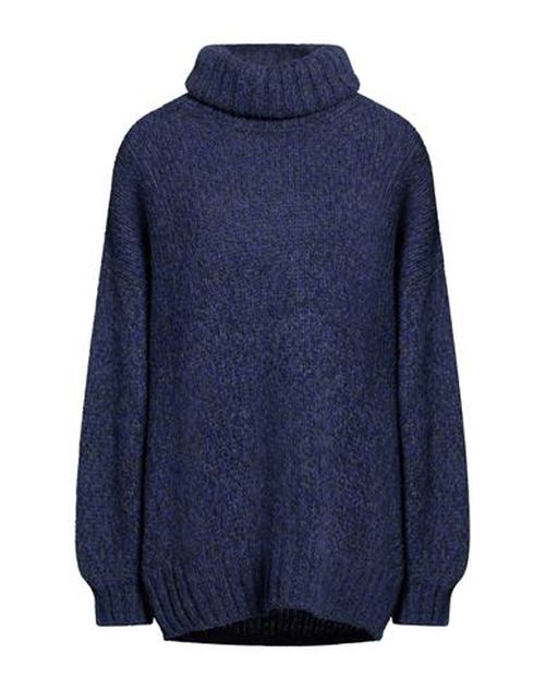 Woman Turtleneck Blue Size XL Wool, Alpaca wool, Polyamide