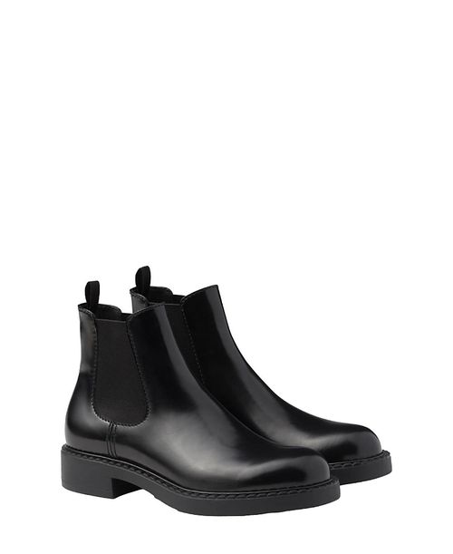 Men's Brushed Leather Chelsea Boots