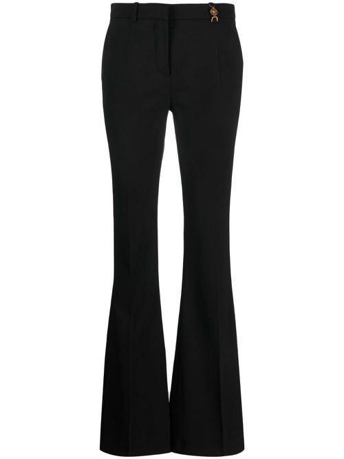 Medusa '95 stretch-wool flared trousers - Black