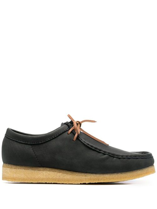 Wallabees lace-up ankle boots - Black