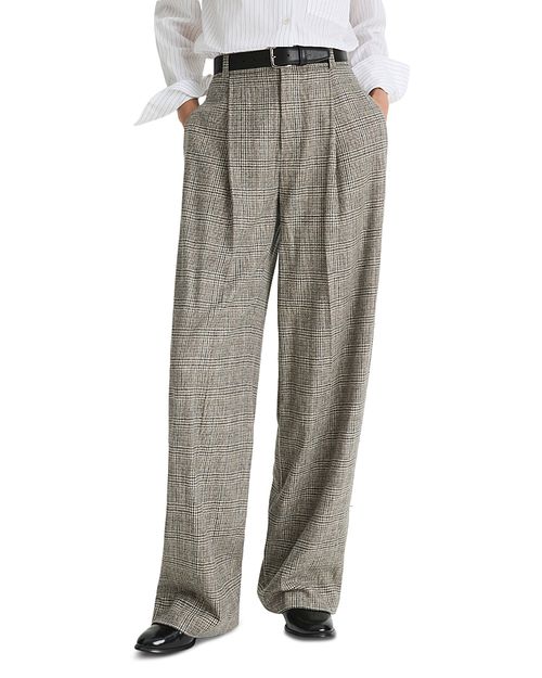 Pleated Pants