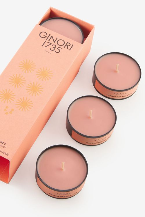 -Candele Profumate Tea Light Refill Orange Renaissance-Unisex