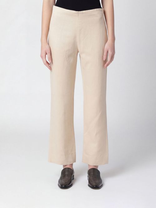 Pants BLAZÉ MILANO Woman color Champagne