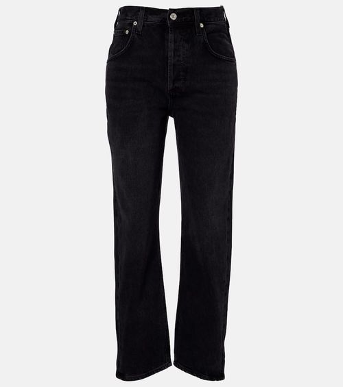 Dahlia cropped straight jeans