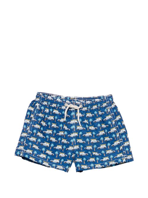 Mini Trendy Swim Shorts for Boys