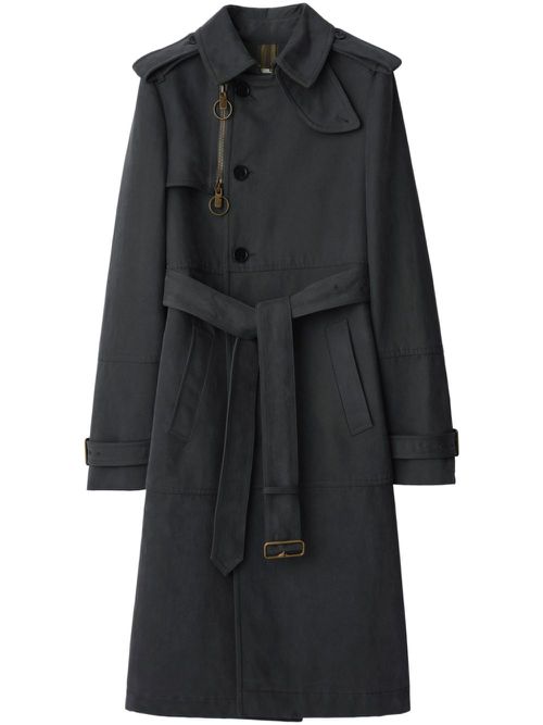Cotton trench coat - Blue