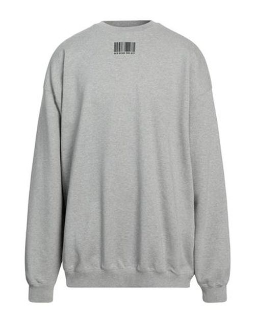 Man Sweatshirt Grey Size L Cotton, Elastane, Polyester
