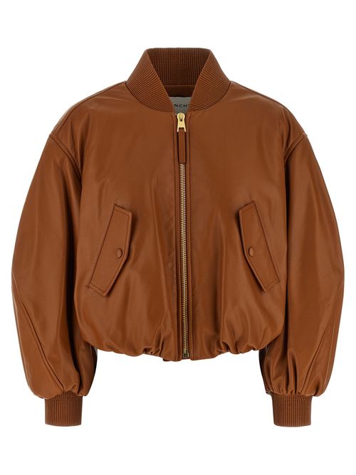 Cropped Bomber Jacket