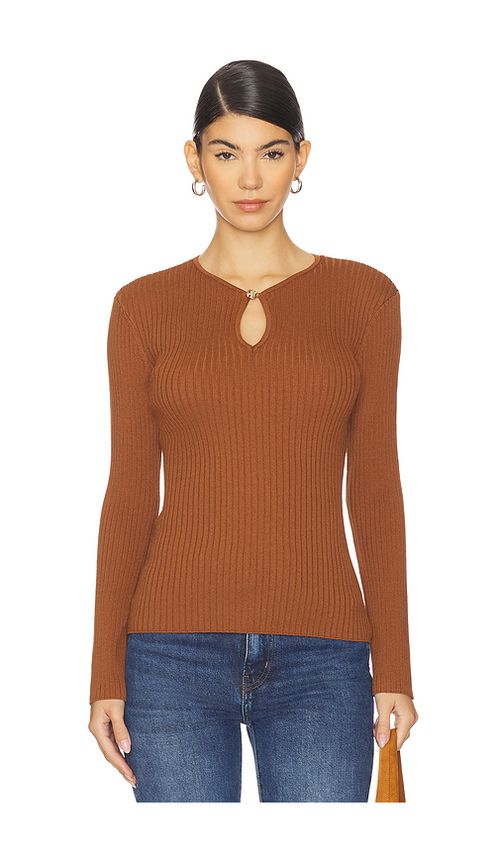 ASTR the Label Lynly Sweater in Nutmeg. XL also in L, M