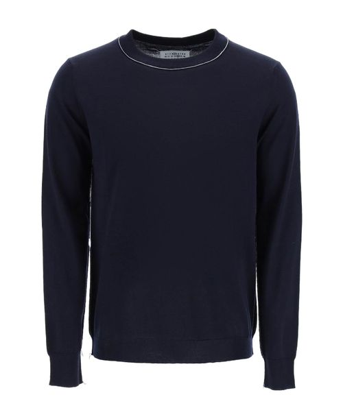 Signature Four-Stitch Crewneck Jumper
