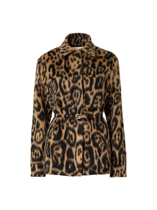 Animalier Virgin Wool & Llama Blend Top