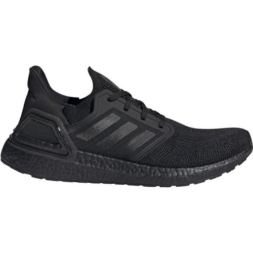 Adidas Mens Ultraboost Running Shoes in Blk/Solar Red