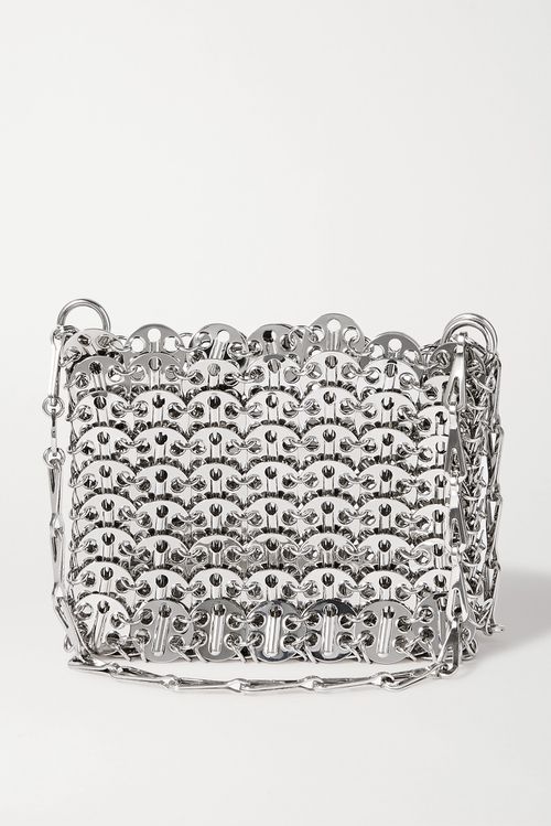 Nano 1969 Paillette-embellished Chainmail Shoulder Bag