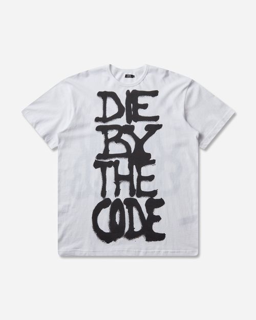 Men s Die By The Code T-Shirt White