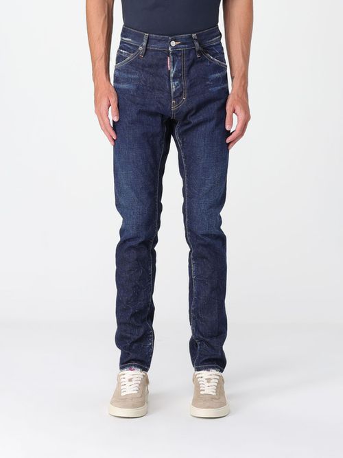 Pants Men color Blue