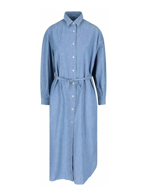 Maxi shirt dress