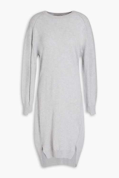 Mélange wool dress - Gray - IT 36