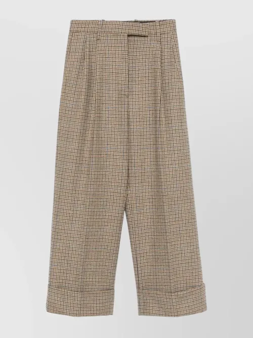 Thom Browne - high waisted trouser double pleat