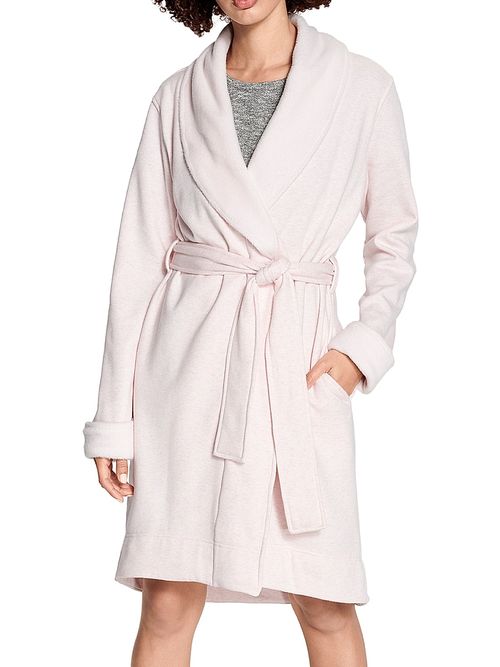 Women's Blanche II Fleece Robe - Seashell Pink