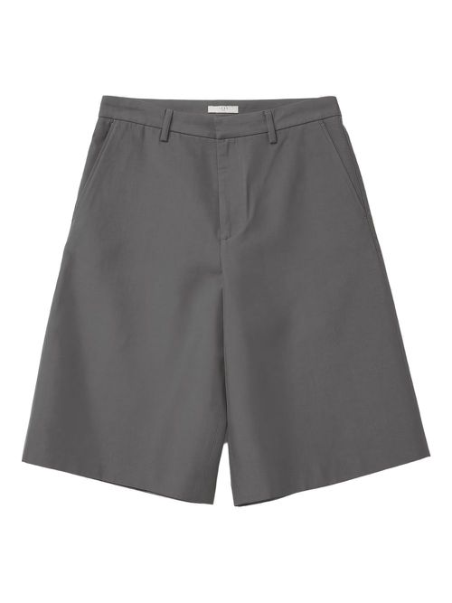1989 STUDIO wide-leg tailored shorts - Grey