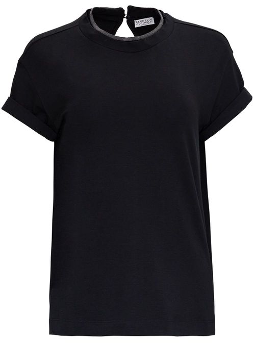 Round-neck short-sleeve T-shirt