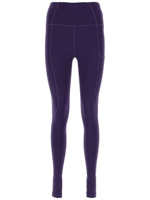 High-waisted leggings - Purple