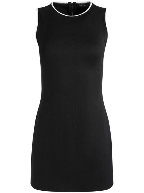 Edris sleeveless mini dress - Black