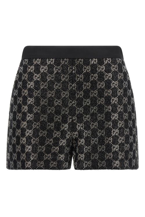 Gg Lamé Tweed Shorts