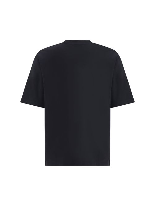 Embroidered Logo T-Shirt — Black