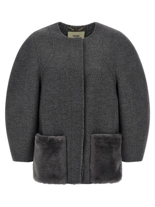 Coat — Gray
