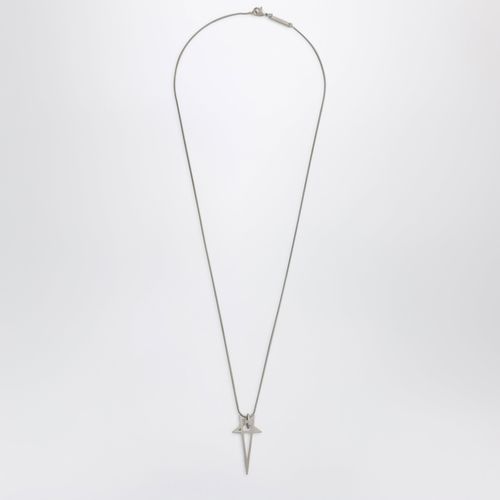 Pentagram necklace in metal