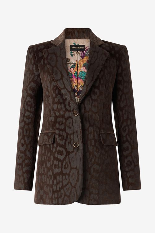 Jaguar Skin Corduroy Jacket