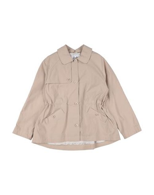 Kid Girl Overcoat & Trench Coat Beige Size 12 Polyester