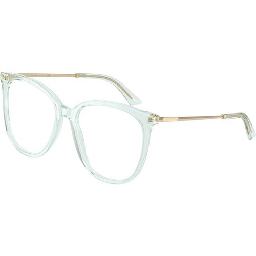 Jimmy Choo Donna Jimmy Choo JC3060 5108 Montature da vista Acetato Verde Trasparente Pantos Normale
