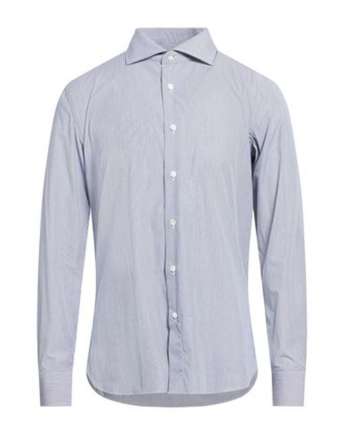 Man Shirt Blue Size 16 Cotton