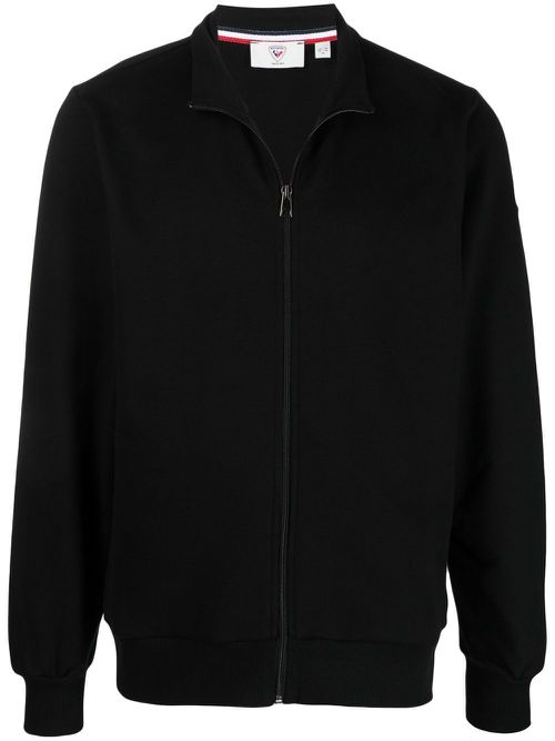 Long-sleeve cotton zipper - Black