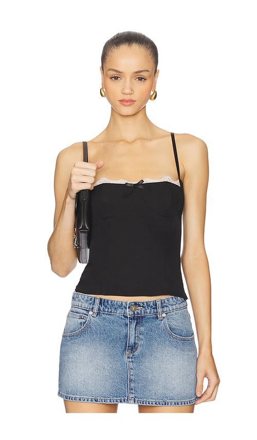 Superdown Bryslyn Cami Top in Black. XS. Also in L, M, S