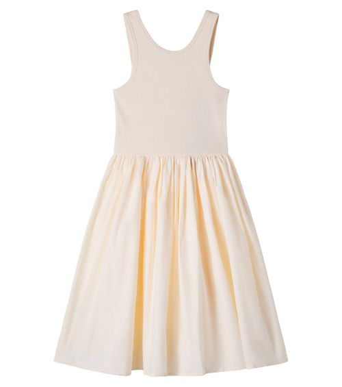 Corella ribbed-knit cotton-blend dress