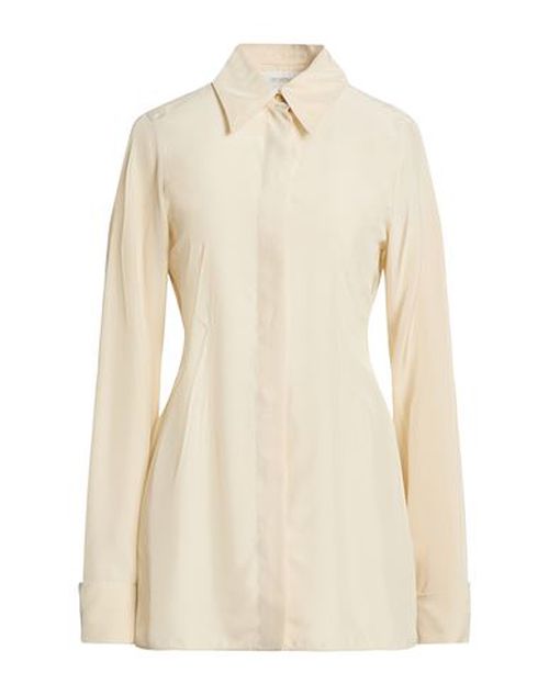 Woman Shirt Beige Size 4 Viscose