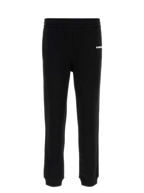 Burberry Men's Cotton Joggers in Black | Size Medium | 8096360 Color A1189
