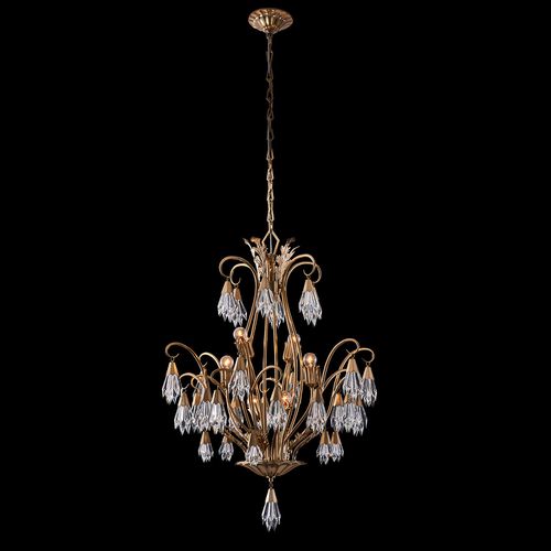 Winter Brass Chandelier from the Tulipani Collection