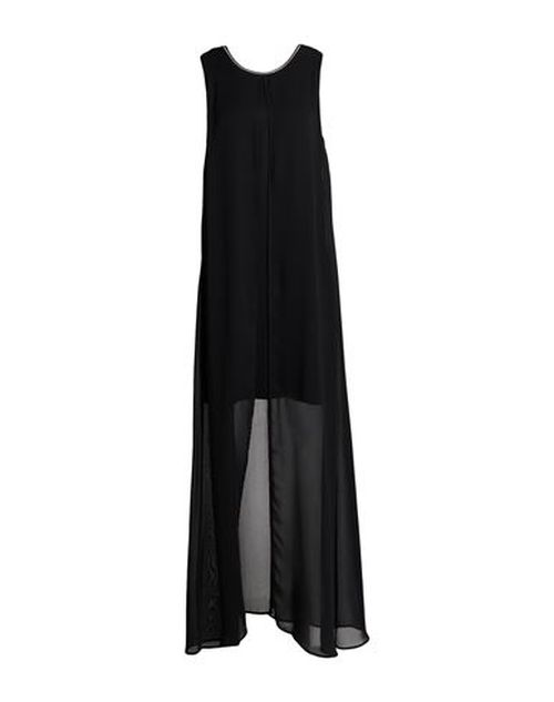 Woman Mini dress Black Size 6 Polyester, Viscose
