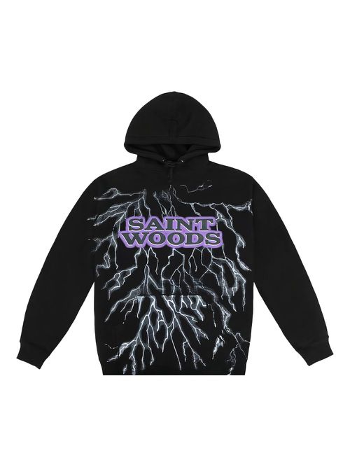 Saintwoods Lightning hoodie - Black