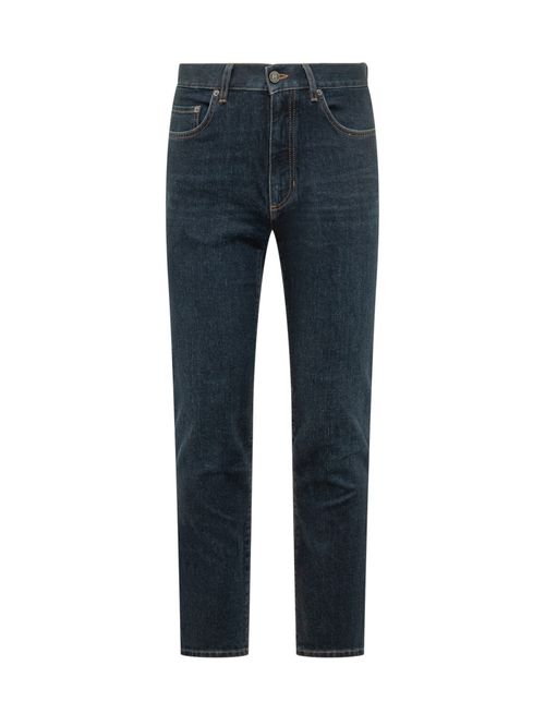 Blue Slim Mid Rise Jeans